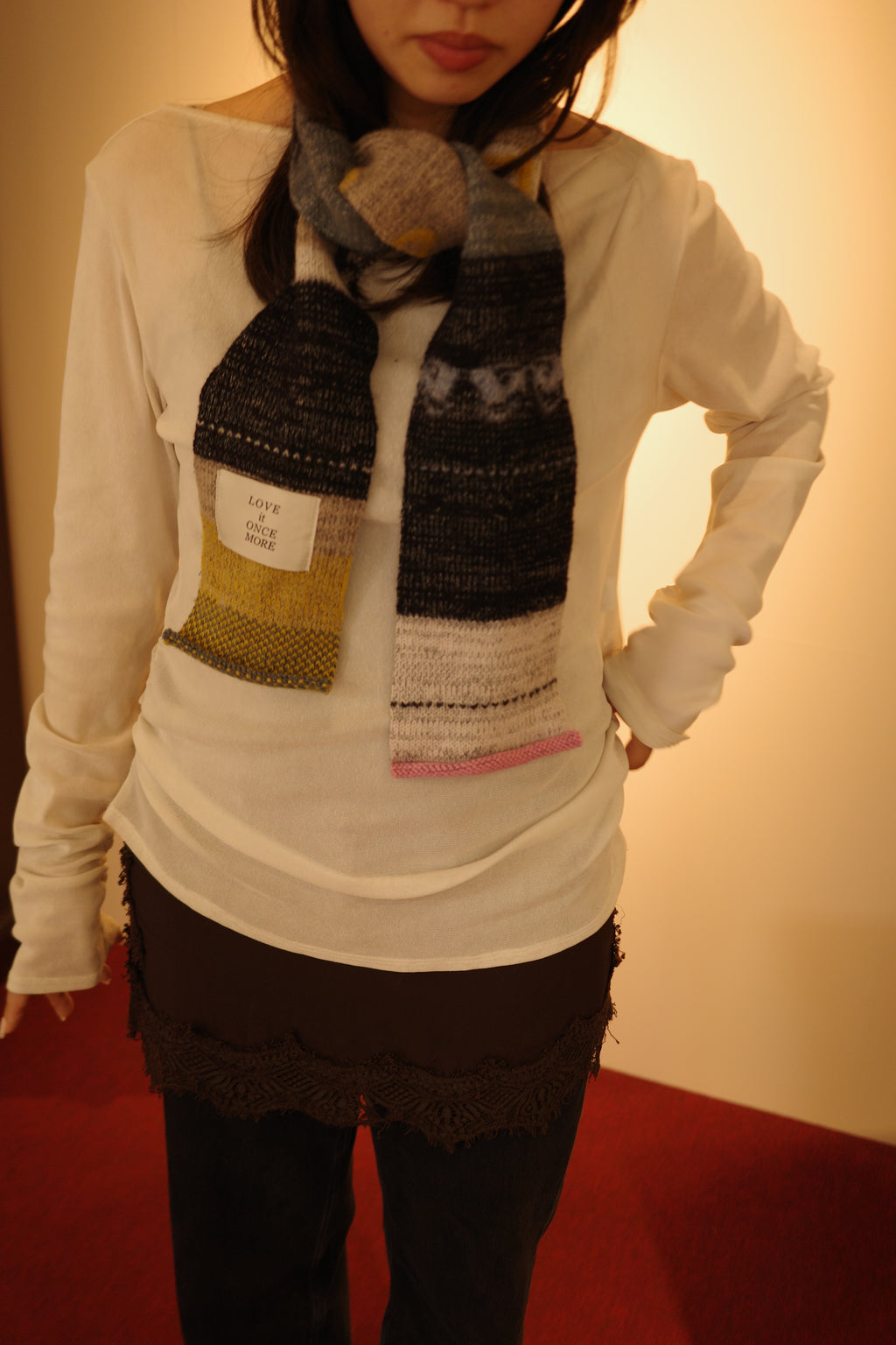 Skinny scarf