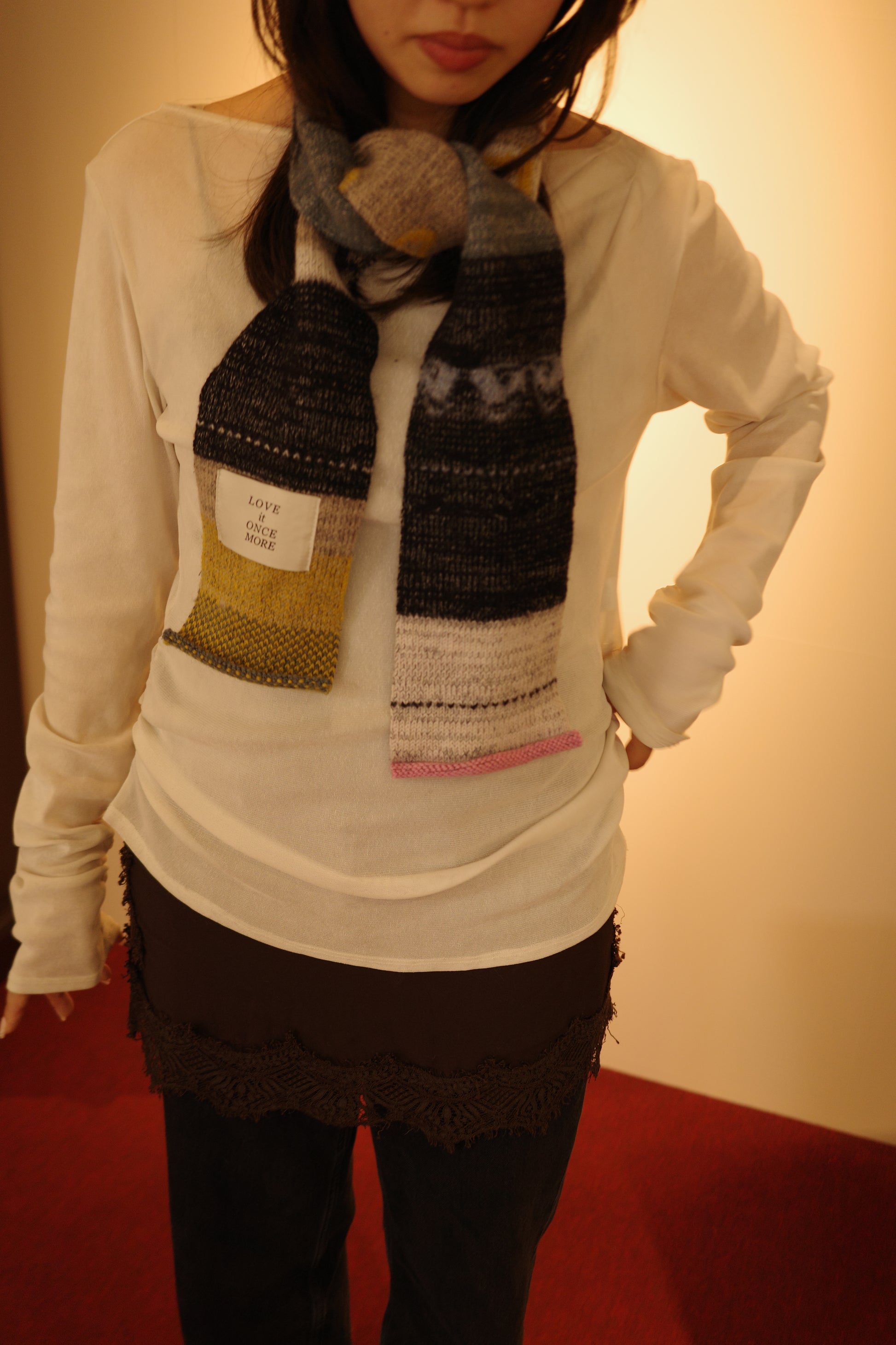 Skinny scarf