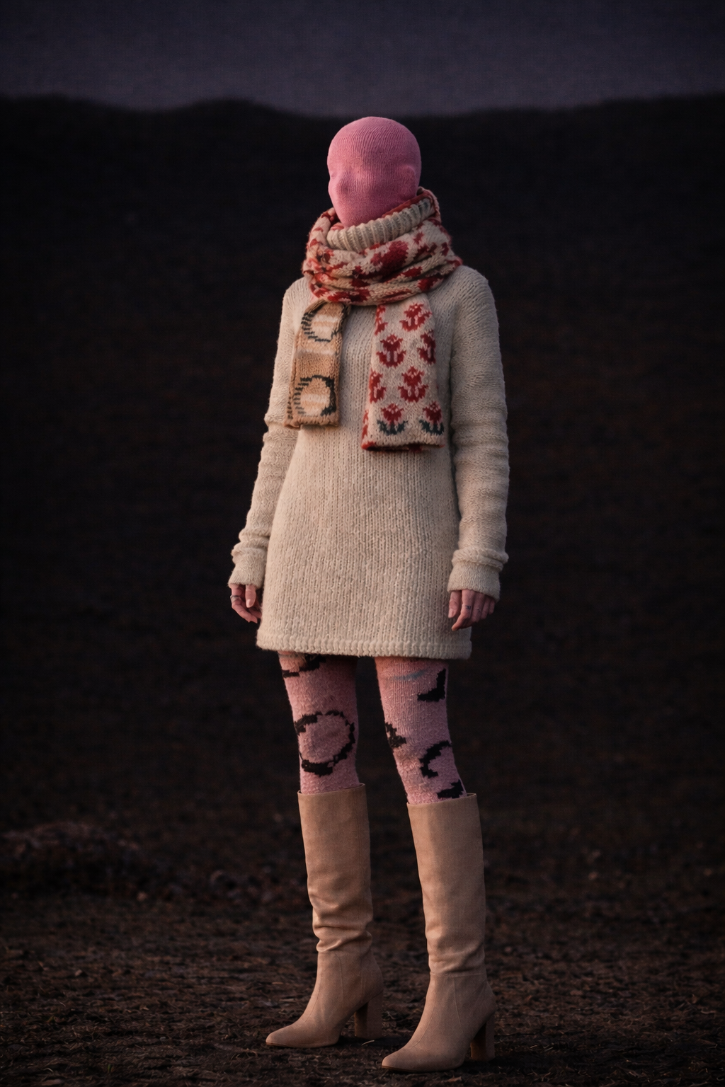 【NARROW SCARF】2026 Custom Made Knit Scarf