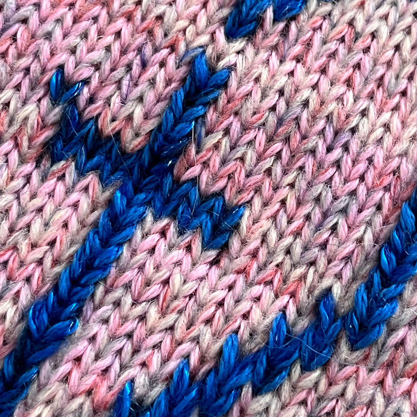 Handmade knit scarf