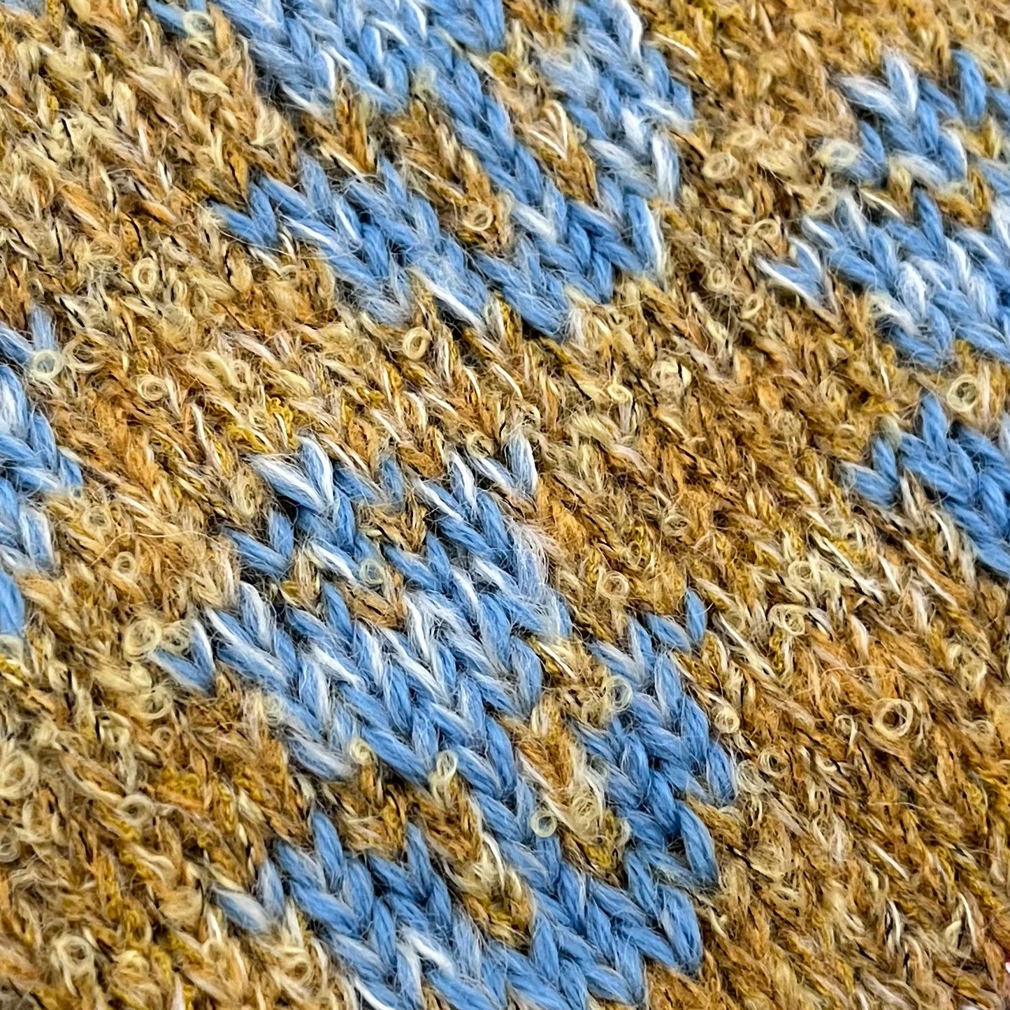 Handmade knit scarf