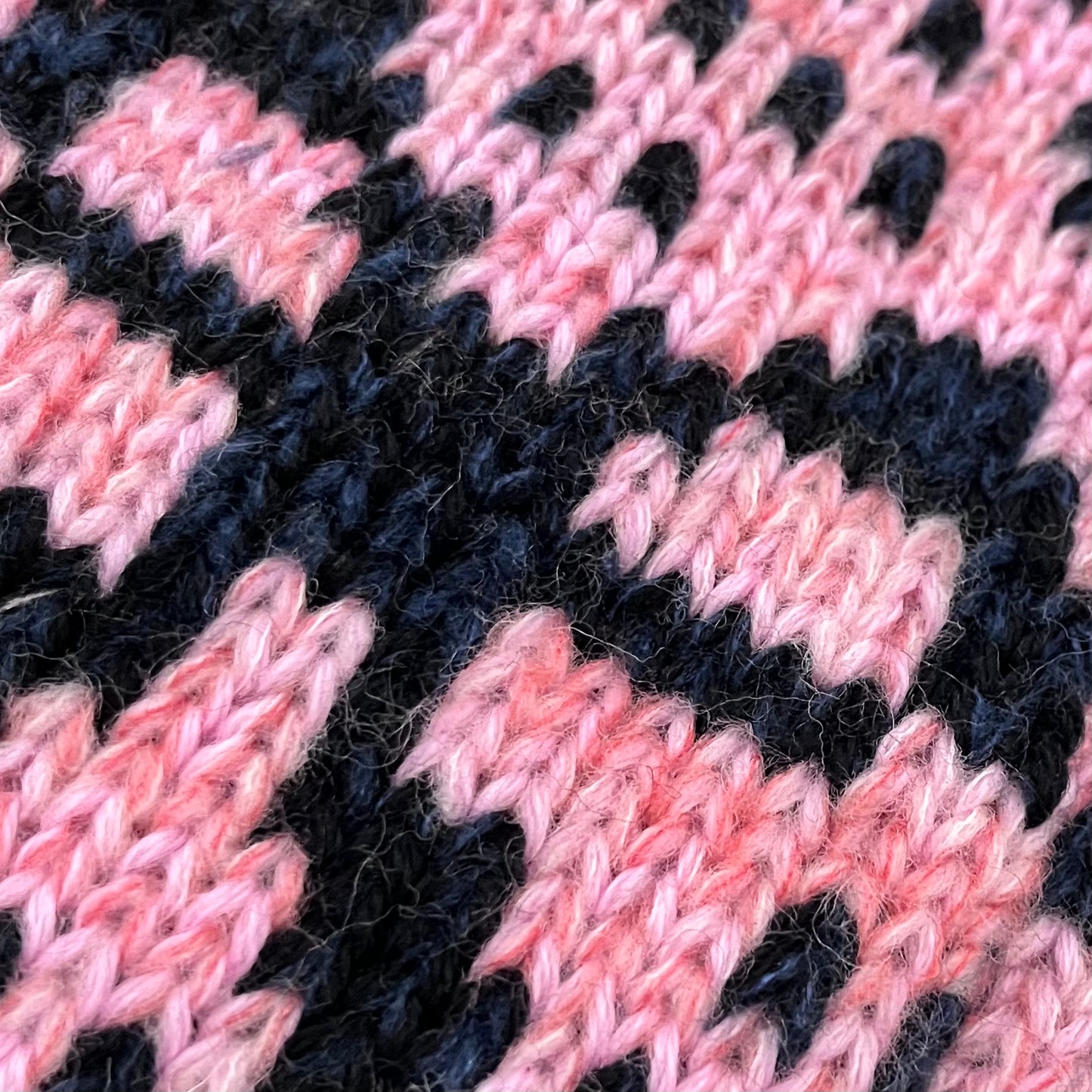 Handmade knit scarf