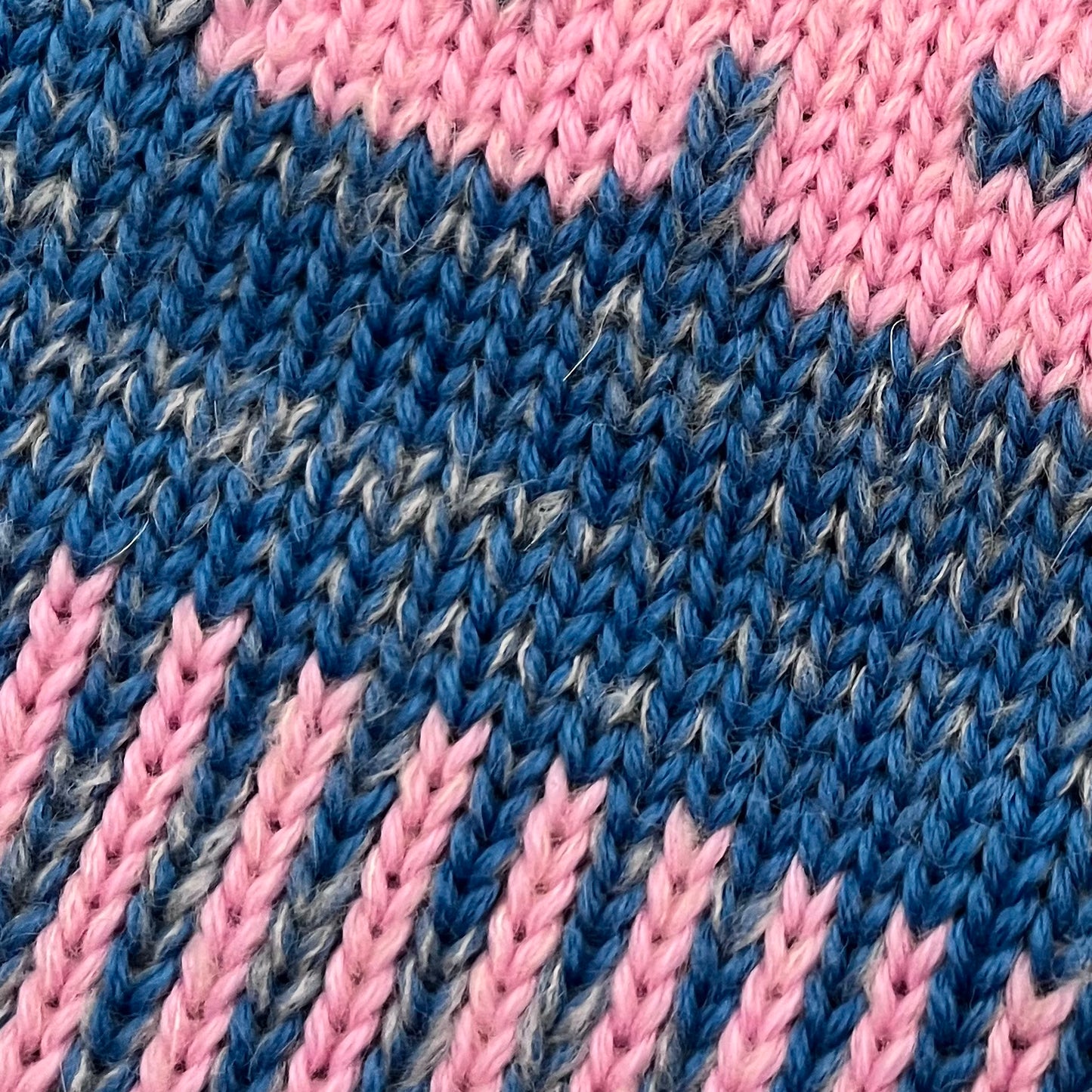 Handmade knit scarf